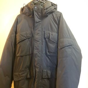 Grey Down filled Winter Columbia Jacket